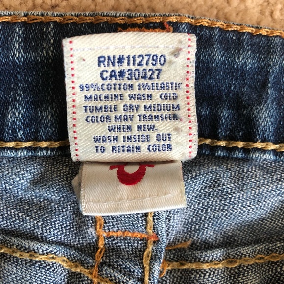 True religion low rise bootleg jeans - Picture 3 of 9